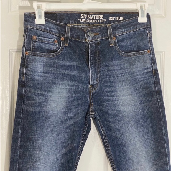 Levi’s Signature Slim Jeans Skinny Jeans Medium Wash - Picture 2 of 7